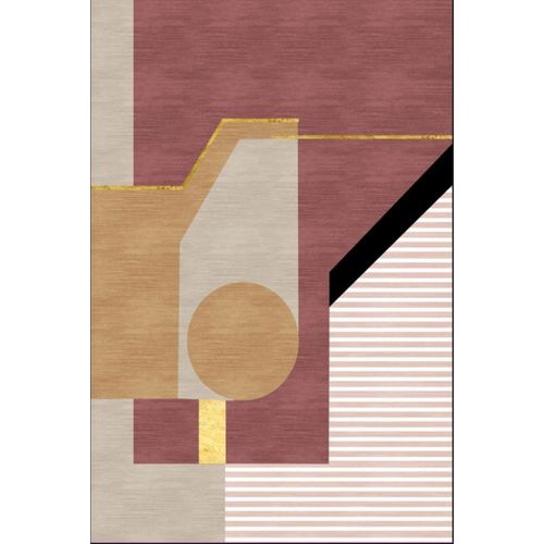 Tapis Burano Rose Dimensions - 160x230 ¿ Qualité Supérieure Pour Maison, Appartement, Bureau ¿ Style Élégant Et Durable ¿ Confort Optimal, Facile À N