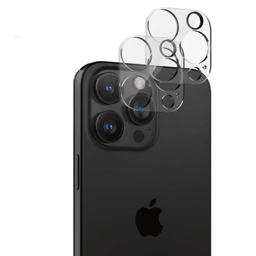 Hqselection® Lot De 2 Protection Objectif Caméra Arrière En Verre Trempé Pour Iphone 16 Pro (6,3 Pouces) , Film En Verre Trempé 9h, Ultra Hd, Anti-Rayures