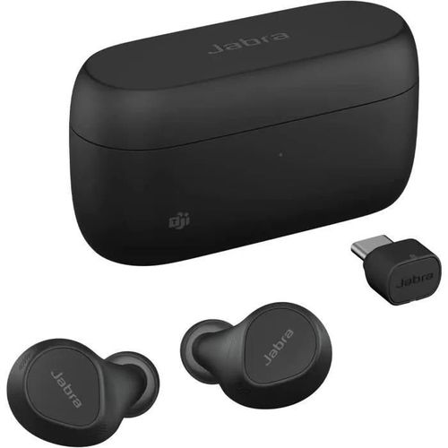 Écouteurs Bluetooth - JABRA - Evolve2 Buds - Réduction de bruit active - Autonomie jusqu'à 33h - IP57 étanche