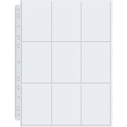 Classeur Carte Pokemon A4 - Pokemon - Pochette 30pcs - Plastique Transparent - 9 Poches - 22,5x29,2cm