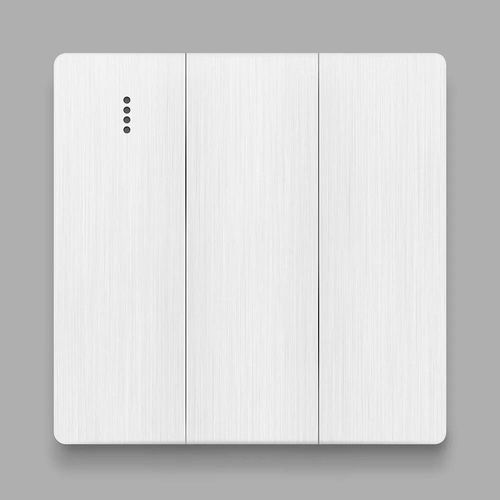 Interrupteur Wifi intelligent Tuya,Module relais on/Off,récepteur AC 220V,433mhz RF,télécommande sans fil pour ventilateur lumineux Led Alexa - Type SET 4(3-GANG)