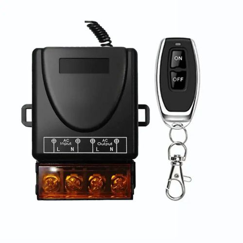 Télécommande sans fil Smart Light Switch,ventilateur,plafonnier,433 V,27A,30A,citations,émetteur marche/arrêt,porte-clés,maison,LED,technologie,220 MHz - Type SET 01 27A