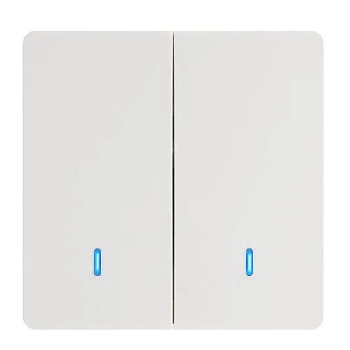 Joli intelligent universel sans fil RF 433Mhz,panneau mural,télécommande,mini citations,récepteur,ventilateur de lampe à LED,220V - Type 2 Button Transmitter