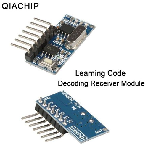 315 Mhz 4CH RF Relais D'apprentissage Code 1527 Décodeur Récepteur 4 Bouton Commutateur de Commande À Distance Pour Arduino Uno Module maison intelligente