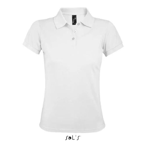 Polo Prime Femme Blanc - L