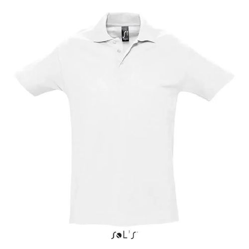 Polo Homme Blanc - Spring Ii - Manches Courtes - Taille 3xl