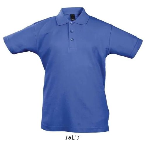 Polo Junior - Sol's - Summer Ii - Bleu Royal - Multisport - Enfant