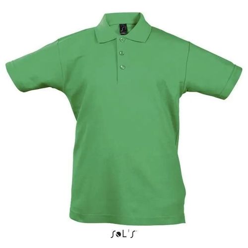Polo Junior Sol's Summer Ii - Vert Prairie - Multisport - Enfant - Garçon
