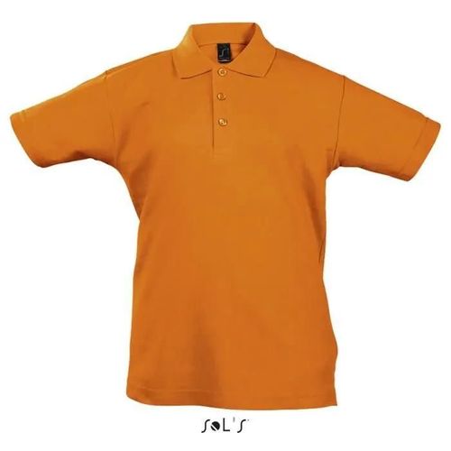 Polo Junior - Sol's - Summer Ii - Orange - Garçon - Multisport