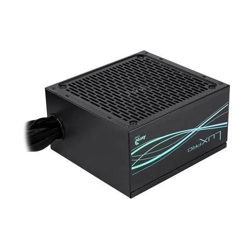 Aerocool LUX PRO 550, Bloc d'Alimentation 550W 80Plus Bronze, Condensateurs japonais 105°C, Ventilateur 14cm FDB APFC