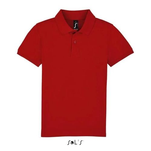 Polo Junior Sol's Perfect - Garçon - Enfant - Multisport - Rouge