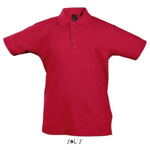 Polo Junior - Sol's - Summer Ii - Multisport - Garçon - Rouge