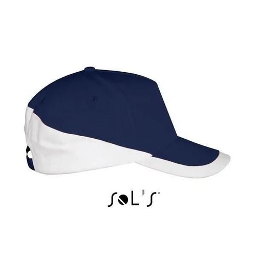 Sol's Booster 00595 Casquette Bicolore 5 Panneaux Chapeau 10 Couleurs