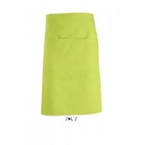 Tablier Mi-Long Avec Poches - 88020 - Vert Pomme