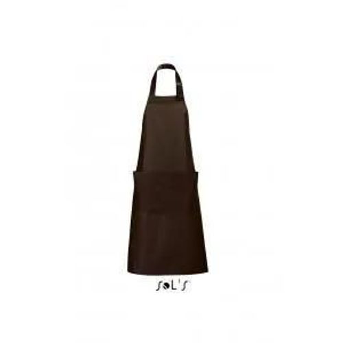 Tablier Long Avec Poches - 88010 - Marron Chocolat