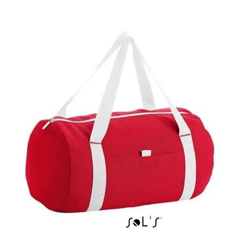 Sol's Tribeca 01204 SAC POLOCHON 100% coton canvas 908 Rouge / Blanc