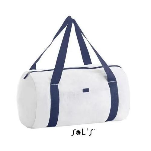 Sol's Tribeca 01204 SAC POLOCHON 100% coton canvas 989 Blanc / French marine