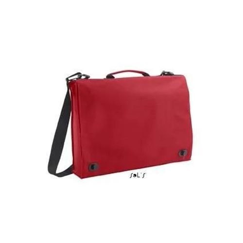 Sacoche bandoulière - CONFERENCE - 71300 - Rouge - Polyester 600D - 37x27x7 cm