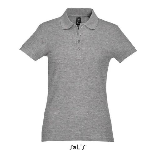 Polo Femme Gris Chiné - Polo Passion Ii