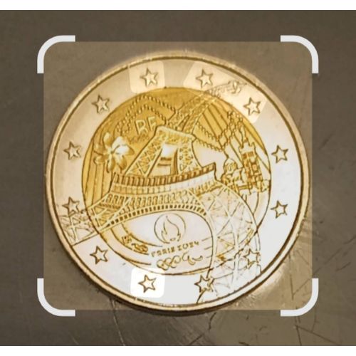 Pièce 2 € De Jeux Olympiques À Paris