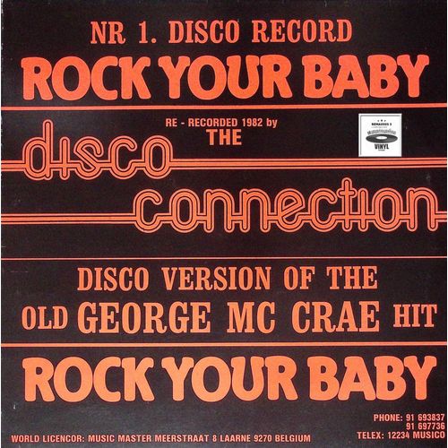 George Mc Crae - Rock Your Baby - Disco Record - 1982