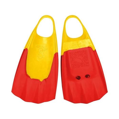 Palmes Bodyboard Wave Gripper Jaune / Rouge