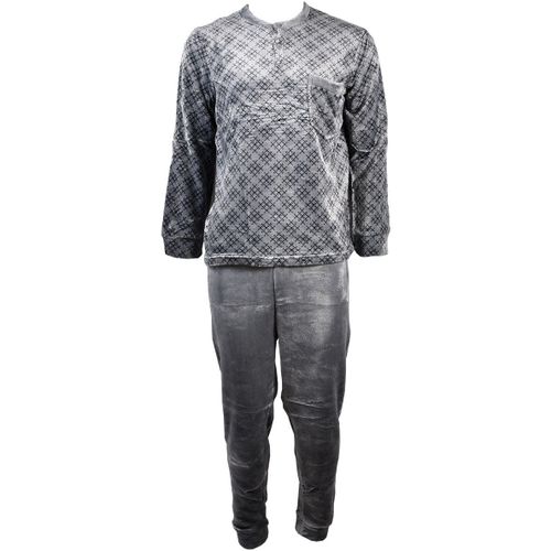 Pyjama Homme Polaire Eco 2545 Gris