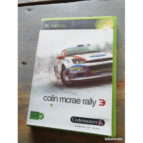 Jeu Colin Mcrae Rally 3 Xbox Pal Fr Complet