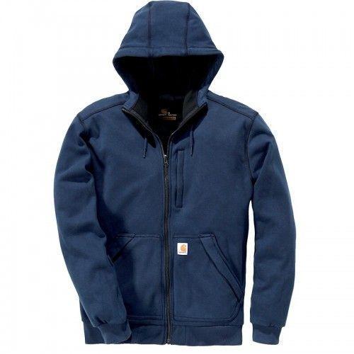 Sweat À Capuche - Softshell - Déperlant - Marine - Wind Fighter - Taille L Carhartt