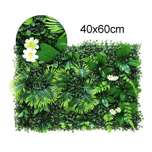 Gazon Artificiel Pour Décoration De Maison,Pelouse Simulée,Plante Murale,Fleur,Jardin Niket Extérieur #A