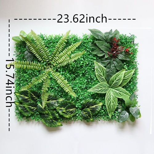 Gazon Artificiel En Mousse Pour Décoration De Jardin,Mur Décoratif,Protection Contre Les Uv,Pour L'été,Pour L'extérieur Et L'intérieur #C
