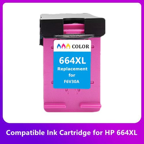 Cartouche d'encre pour imprimante,compatible avec HP 664XL 664,pour Gardens 664 Deskjet 1115 2135 3635 2138 3636 3638 4535 4536 4538 4675 4676 4678 - Type 1 COLOR