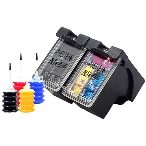 Cartouche d'encre pour tous les jours,compatible avec Garden 664,HP Deskjet 664,1115,2135,3635,2138,3636,3638,4535,4536,4538,4675,4676 XL,664XL - Type BK-CL-INK