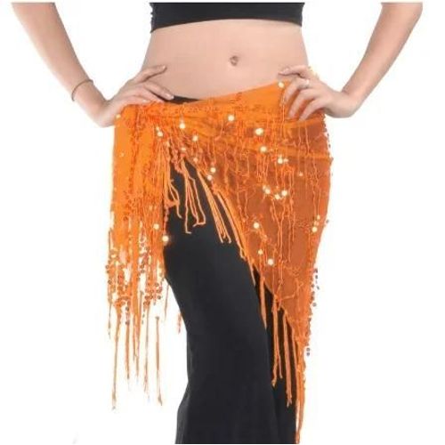 Jupe À Paillettes Pour La Danse Du Ventre,Vêtements D'entraînement Pour Adultes,Ceinture Triangulaire Élégante,Vêtements De Performance