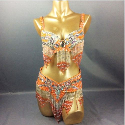 Ensemble De Danse Du Ventre En Cristal Perlé Pour Femmes,Bar Et Ceinture,Gelwear Sexy,600 Bellyylene,303,1618,Haute Qualité