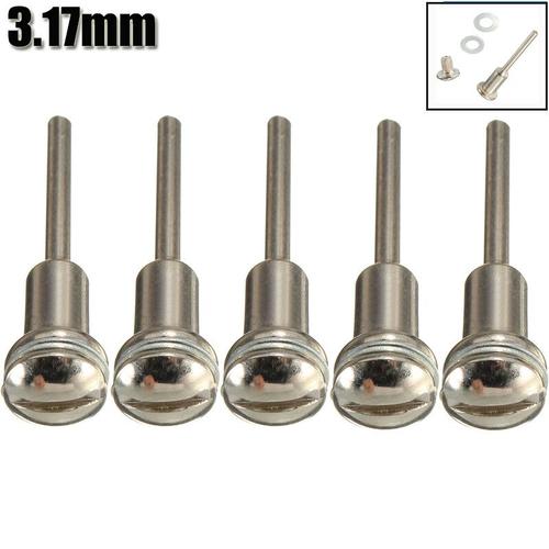 Mandrin en acier 3.17/6mm,5 pièces,mandrin à vis Dremel,tige de coupe,roue Dremel pour outil rotatif Dremel,meulage électrique - Type 5Pcs 3.17mm #B