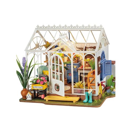 Robtiendra Me-Maison De Jardin L'inventaire Rolife Pour Filles Et Adolescents,Kit De Bricolage,Maison De Courses En Bois,Puzzle,Assemblage Facile,Décoration D'intérieur - Type Dreamy Garden House
