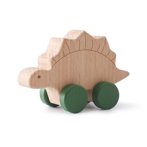 Jouets En Bois De Hêtre Pour Bébé,Voiture Dinosaure De Dessin,Montessori,Pour Garçon Et Fille De 0 À 12 Mois,Cadeaux Pour,1 Pièce #L