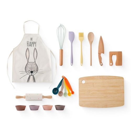 Jouets De Puzzle En Bois Modèle F2 Pour Bébé,Outil De Coupe En Bois,Spatule En Silicone,Jouets De Maison De Jeu,Éducation Des Enfants,Jouets Montessori - Type Kitchenware Set 1