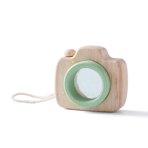 Appareil Photo Kaléidoscope En Bois Coloré Pour Bébé,Jouets De Nuit Pour Enfant,Accessoire De Caméra De Confrontation Montessori,Décoration De Bricolage,Jouet D'extérieur,Cadeau,1 Pièce #F
