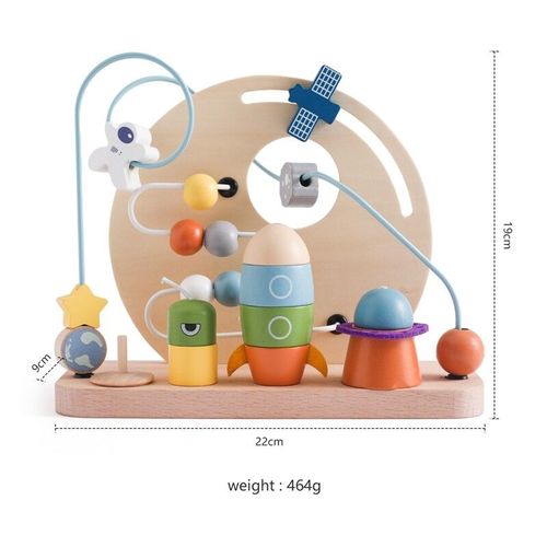 Instruments De Musique En Bois Montessori Pour Bébé,Jouets Pour Enfants,Ours Persch,Xylophone,Tuyau Sonore De Pluie,Secoueur De Musique,Jouets D'éducation Précoce - Type Planet Toy