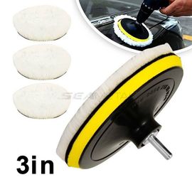 Seametal-Kit De Disques De Polissage Pour Voiture,Tampon De Polissage,Polisseuse De Soins De Peinture De Carrosserie,Laine Douce,Éponge De Cirage,Machine,Accessoires De Nettoyage,5 - Type 3in-5pcs