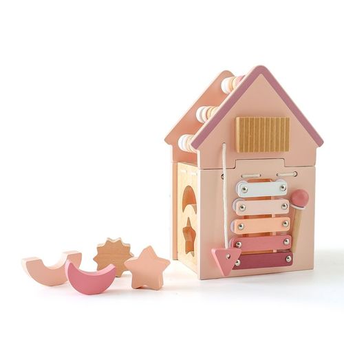 Jouets En Bois Empilés De Personnages Pour Bébé,Décoration De Chambre De Bébé,Jeu De Nuit De Construction Pour Enfant #C