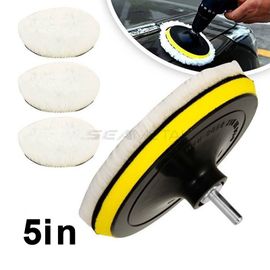 Seametal-Kit De Disques De Polissage Pour Voiture,Tampon De Polissage,Polisseuse De Soins De Peinture De Carrosserie,Laine Douce,Éponge De Cirage,Machine,Accessoires De Nettoyage,5 - Type 5in-5pcs