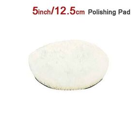 Kit De Polissage Pour Voiture,Tampon De Polissage,Éponge À Cirer,Disque,Roue En Laine,Peinture Automatique,Tampons De Polissage D'entretien,Gadget De Voiture,3 "",4/5"" - Type 5inch Polishing Pad #B