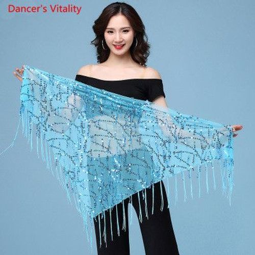 Écharpe Indienne De Hanche De Danse Du Ventre Pour Femmes,Gland De Paillettes,Ceinture En Ylène,11 Sortes De Couleurs,303,Style