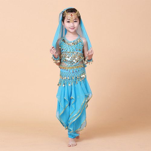 Vila & Yomi-Costumes De Danse Du Ventre Pour Filles,Tenue De Fête D'halloween,Vêtements Pour Enfants