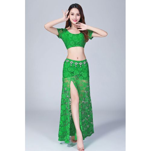 Vêtements De Brevdu Ventre Pour Femme,Populaire,Sexy,Indienne,Spectacle,Grande Taille,Costume En Dentelle