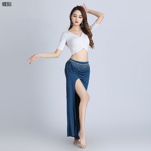 Ensemble D'entraînement De Danse Du Ventre Sexy De Grande Taille,Haut De Danse,Jupes,Costume De Scène,Vêtements Professionnels