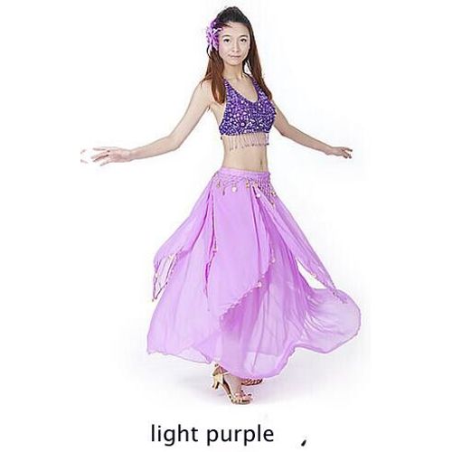 Vêtements De Danse Du Ventre Pour Femmes,Haut 5 Fleurs,Jupe Pièces D'or,Costume 2 Pièces Pour Dame,Vêtements De Danse Du Ventre
